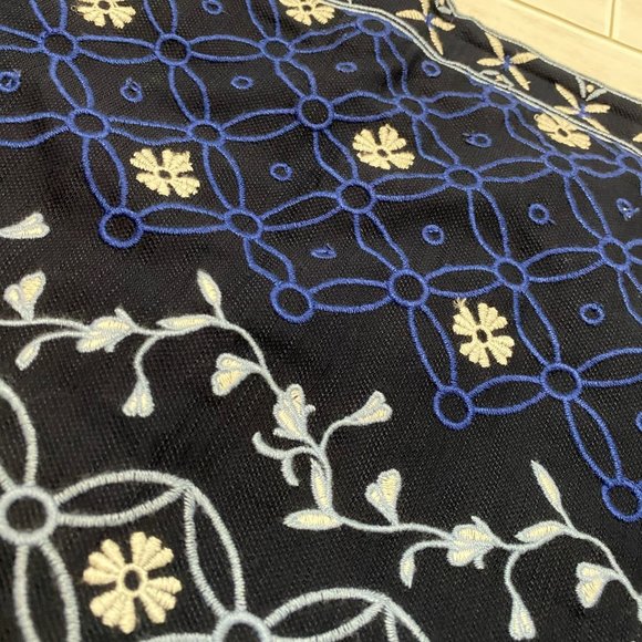 LOFT Embroidered Mini Skirt - Picture 2 of 3